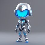 wei lai gan 3d mang he feng q ban ji qi ren nan hai she ji ti shi ci c4d xuan ran