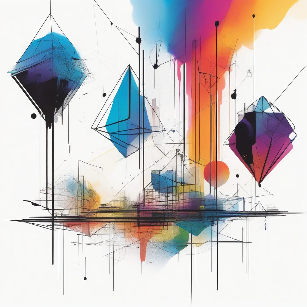 未来漂浮居所：几何形反重力建筑的极简主义表达