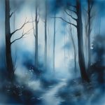 wu qi mi man de ye lin shui cai yun ran de you jing sen lin fen wei gan