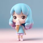 xia ri bing qi lin q ban tian mi man zu gan c4d quan shen xuan ran yu tian kong lan bei jing