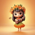 xia wei yi q ban nyu hai 3d you ke li li yan zou quan shen ti shi ci