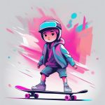 xian dai jie tou feng gu zhang yi shu hua ban shao nian rou he pei se yu liu chang xian tiao cha hua