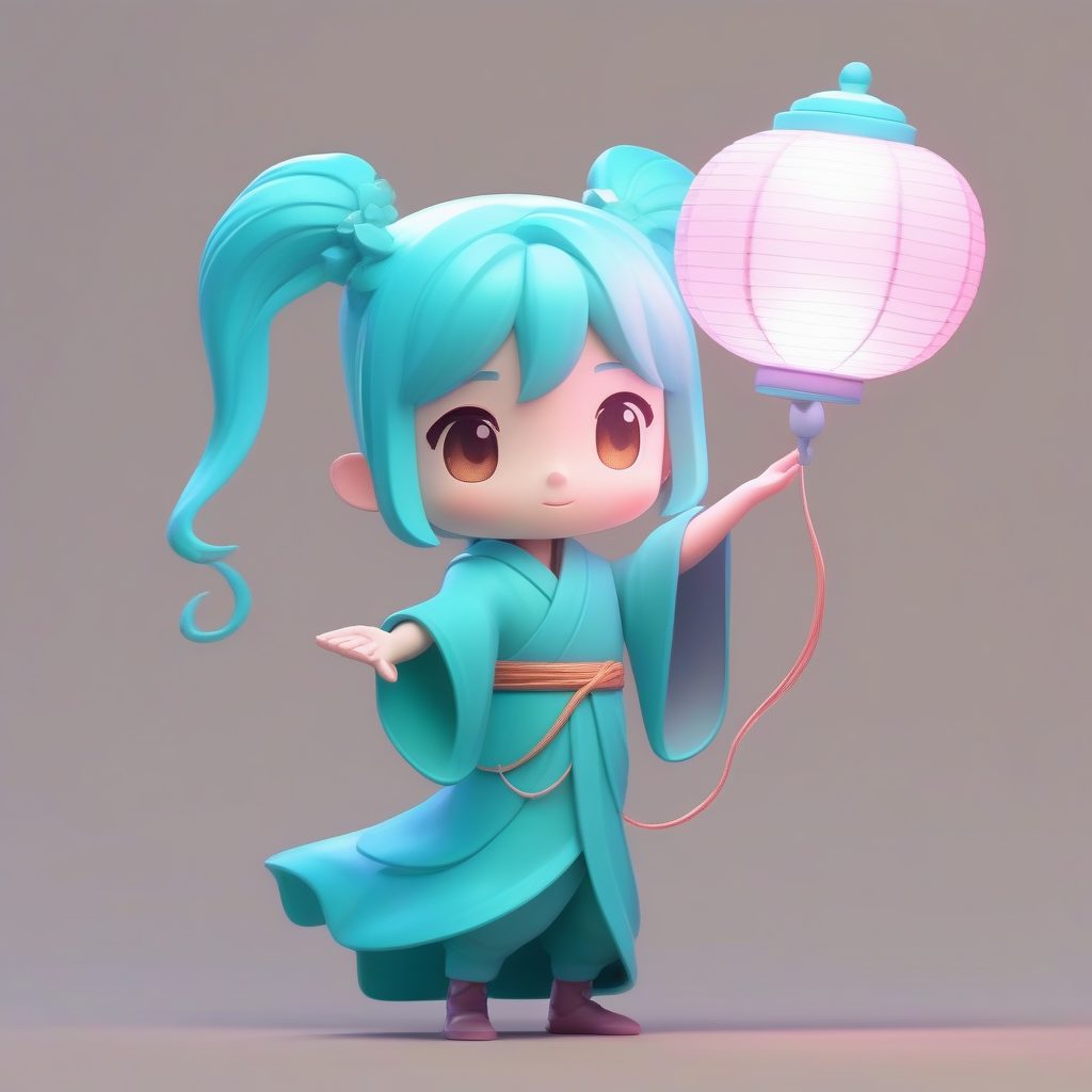 仙气飘飘！极简主义Q版古风仙子头像AI提示词精选（8K高清）