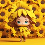 xiang ri kui q ban jing ling c4d gao bao he du nian tu quan shen xuan ran