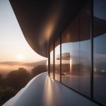 悬浮云端:参数化玻璃幕墙的未来主义建筑愿景 7 xuan fu yun duan can shu hua bo li mu qiang de wei lai zhu yi jian zhu yuan jing