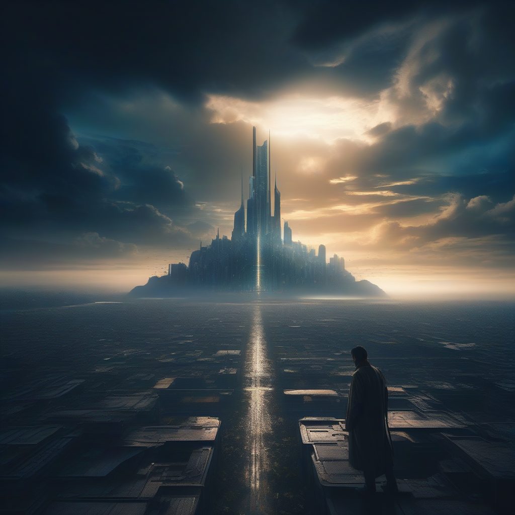 悬浮之城：末日序曲电影海报设计