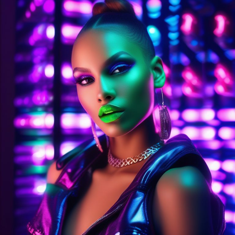 炫光Y2K时尚肖像摄影