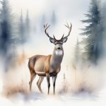 xue di zhong de xiong lu jing zhi shui xi de ye sheng dong wu cha hua