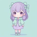 xun yi cao zi yu bo he lyu dui bi se q ban cha hua