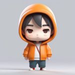 yi shu tu ya feng bai se wei yi q ban nan hai yu hua bi ke ai song jian zi shi 3d mo xing