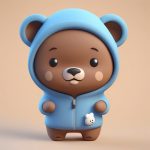 yong lan zhi yu xi q ban shui yi xiong gao pin zhi 3d nian tu quan shen li hui nuan hui chun se bei