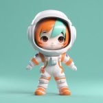 yu hang fu q ban nyu hai shuang bi xing fen hui wu de tao ci guang jie du 3d ti shi ci