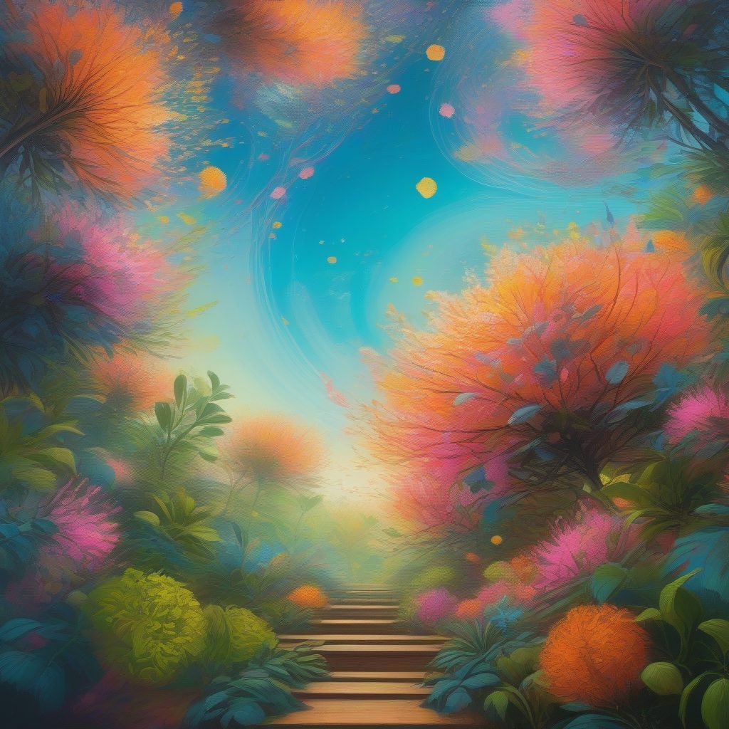 宇宙花园:星尘与青柠绿交织的超现实景观 33 宇宙花园:星尘与青柠绿交织的超现实景观