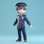 yuan qi hai jun lan jk zhi fu q ban mang he shou ban c4d gao jing xuan ran quan shen zhan li zhao