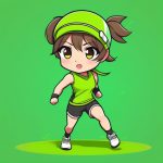 yun dong pao bu q ban dong tai zhao ming quan shen li hui ying guang lyu bei jing