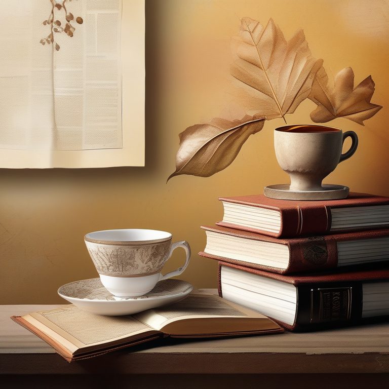 质感复古风下的静物桌面与老旧书本