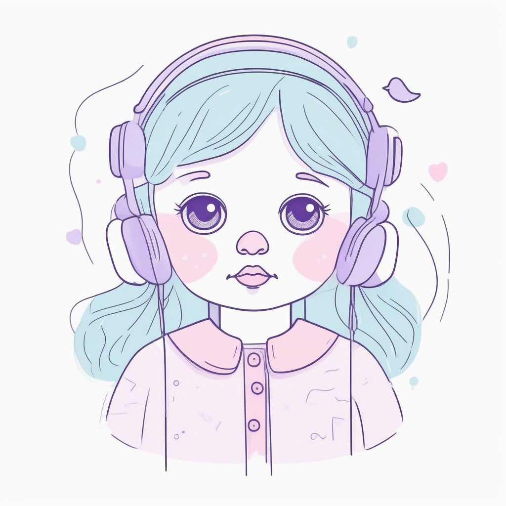 治愈系AI绘画：如何用简单涂鸦风格，生成马卡龙色调的可爱女孩？