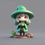 zhi yu xi mo gu mao sen lin xiao mo nyu c4d nian tu zhi gan mang he zhan li tu