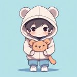 zhi yu xi q ban chuan zhe lian mao shan bao zhe tai di xiong de ke ai xiao nan hai zhan li zhao