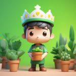 zhi yu xi xiao wang zi ma ka long se hua yuan nan hai popmart feng ge 3d xuan ran ti shi ci