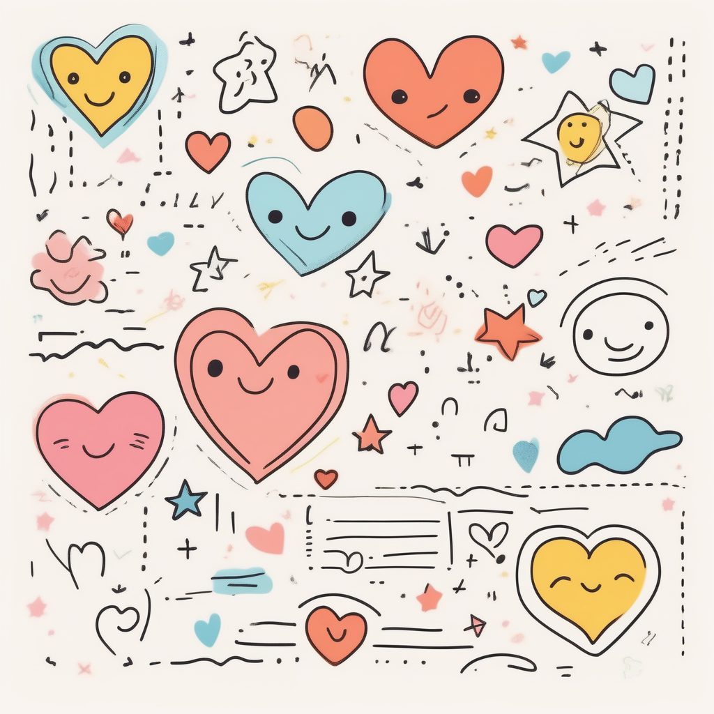 Ins风日常Vlog封面📸｜极简线条涂鸦，彩色蜡笔，奶油配色太甜了！