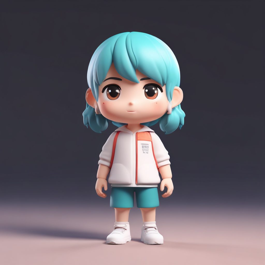 爆款！3D粘土风创意画面生成：Chibi盲盒风格，高细节8K呈现