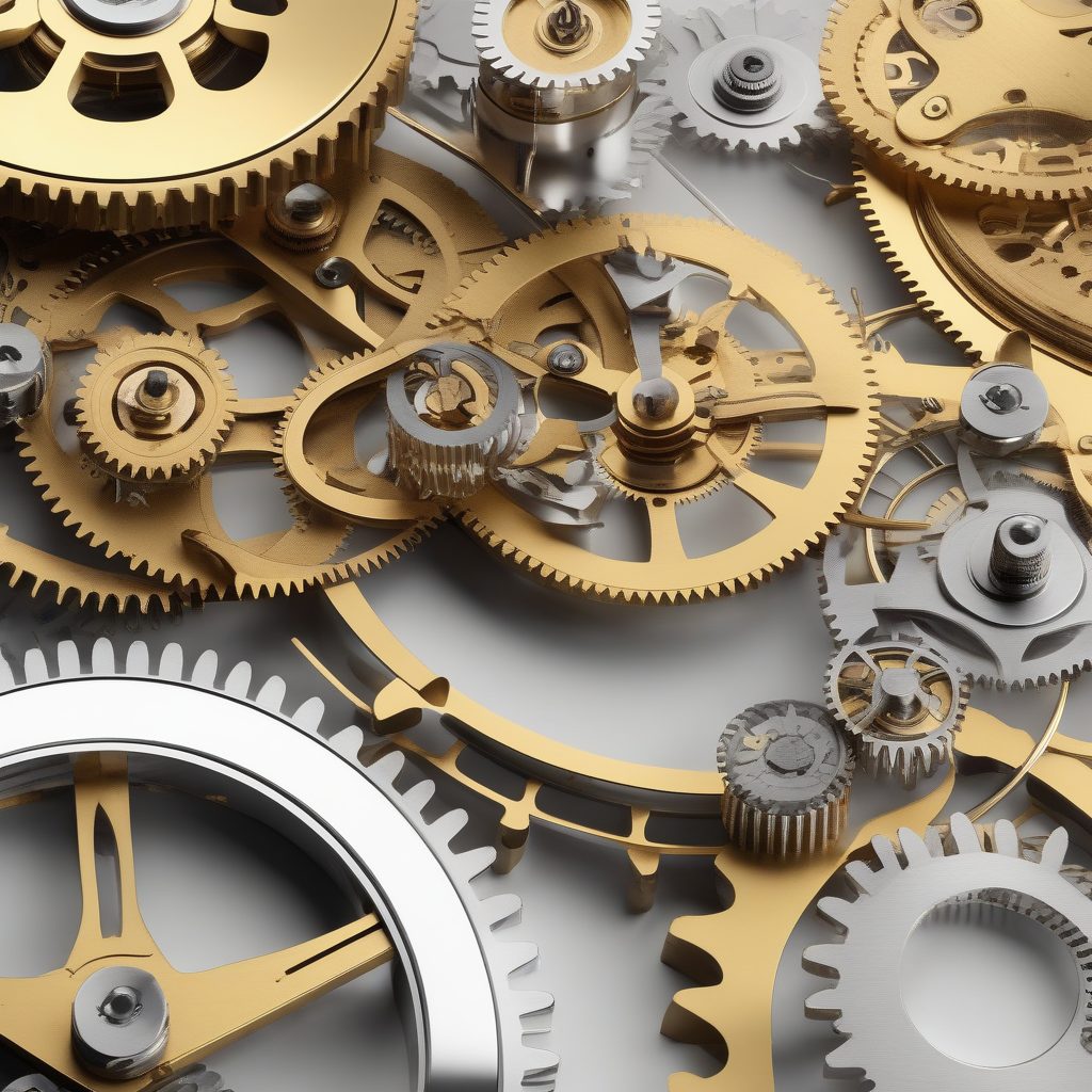 4K机械美学：复杂钟表零件解构图的专业级渲染指南
