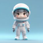 8k chao qing q ban yu hang yuan mang he shou ban c4d nian tu zhi gan 3d xuan ran ti shi ci jiao