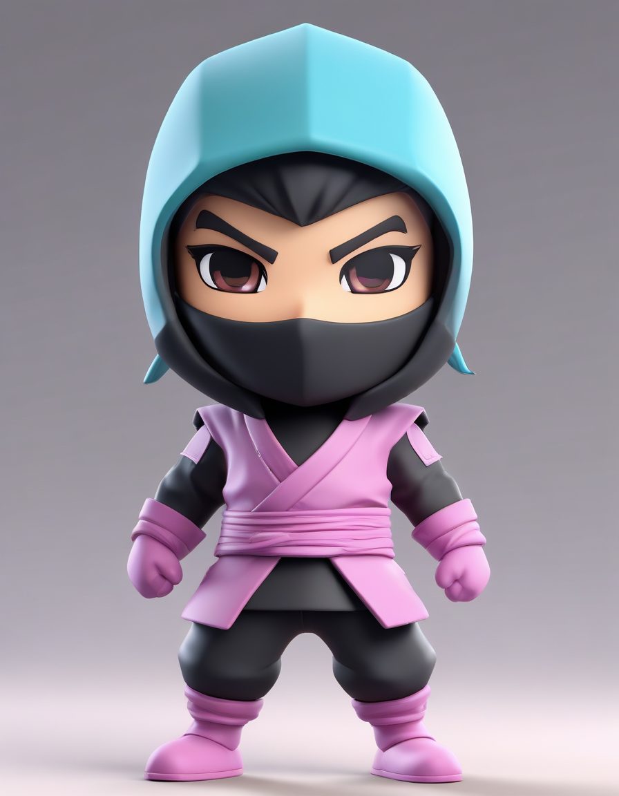 🥷暗影疾风:全神贯注的Q版小忍者