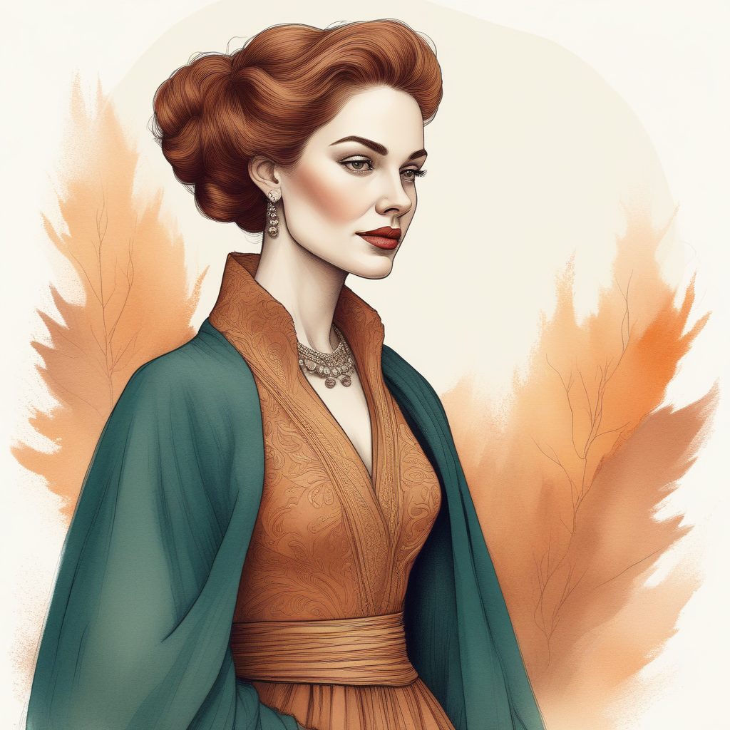 ℋandin’_drew_时尚人物头像 | 轻松的纸感纹理和柔和边缘✨