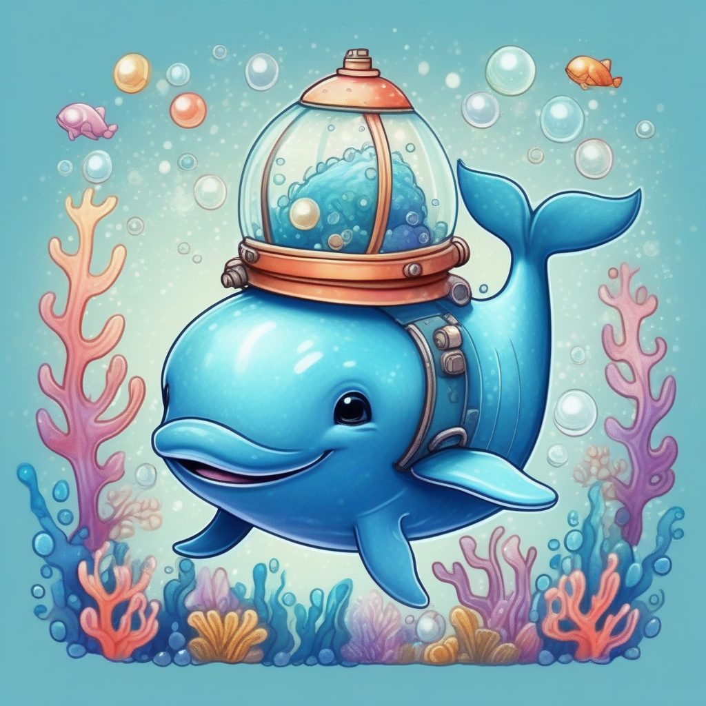 爆款风格解析:让你的AI画作充满异想天开(Whimsical)的可爱插画