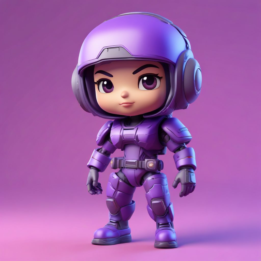 ✨ 必备头像：C4D粘土风Q版无人机驾驶员，科幻感爆棚的可爱！