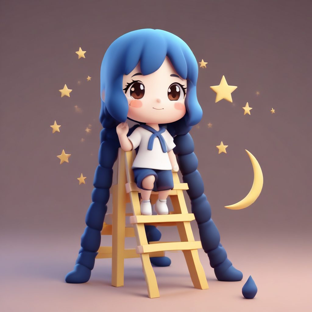 捕星者Q版手办：Octane渲染下的星空主题盲盒美学