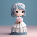 c4d gao jing du q ban xin niang 3d nian tu mang he shou ban xuan ran jiao cheng yu ti shi ci fen