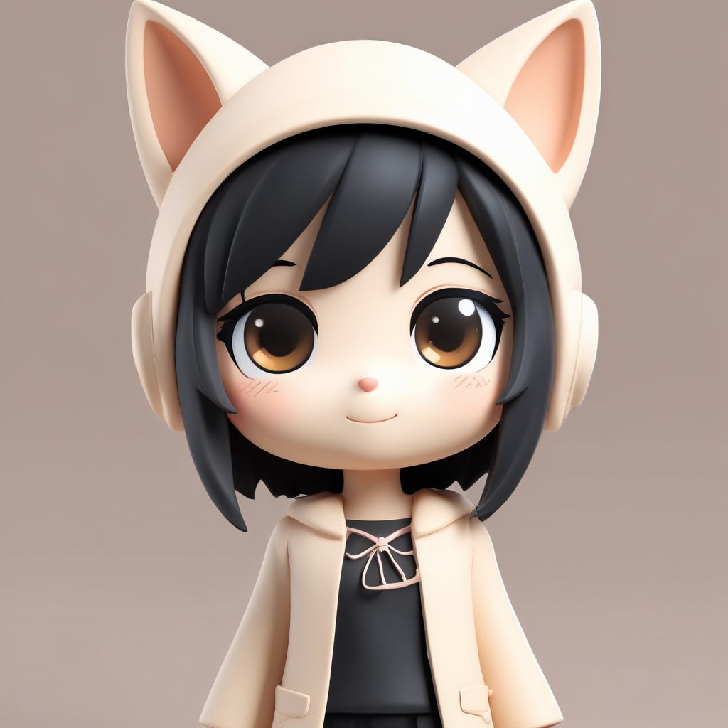 🐾超萌猫娘Neko！动态手办姿势，Q版头像生动活泼！