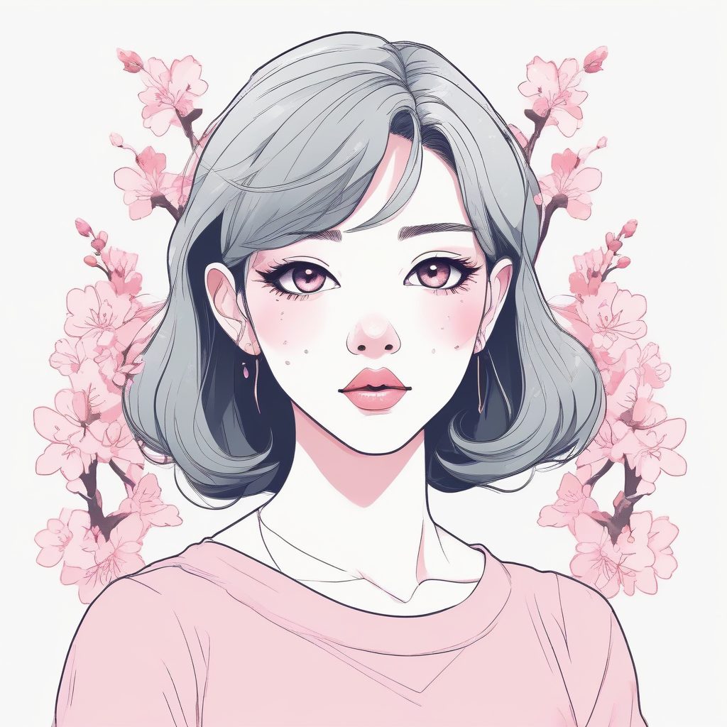 🌸超治愈!樱花粉系极简女孩头像,温柔氛围感一键生成