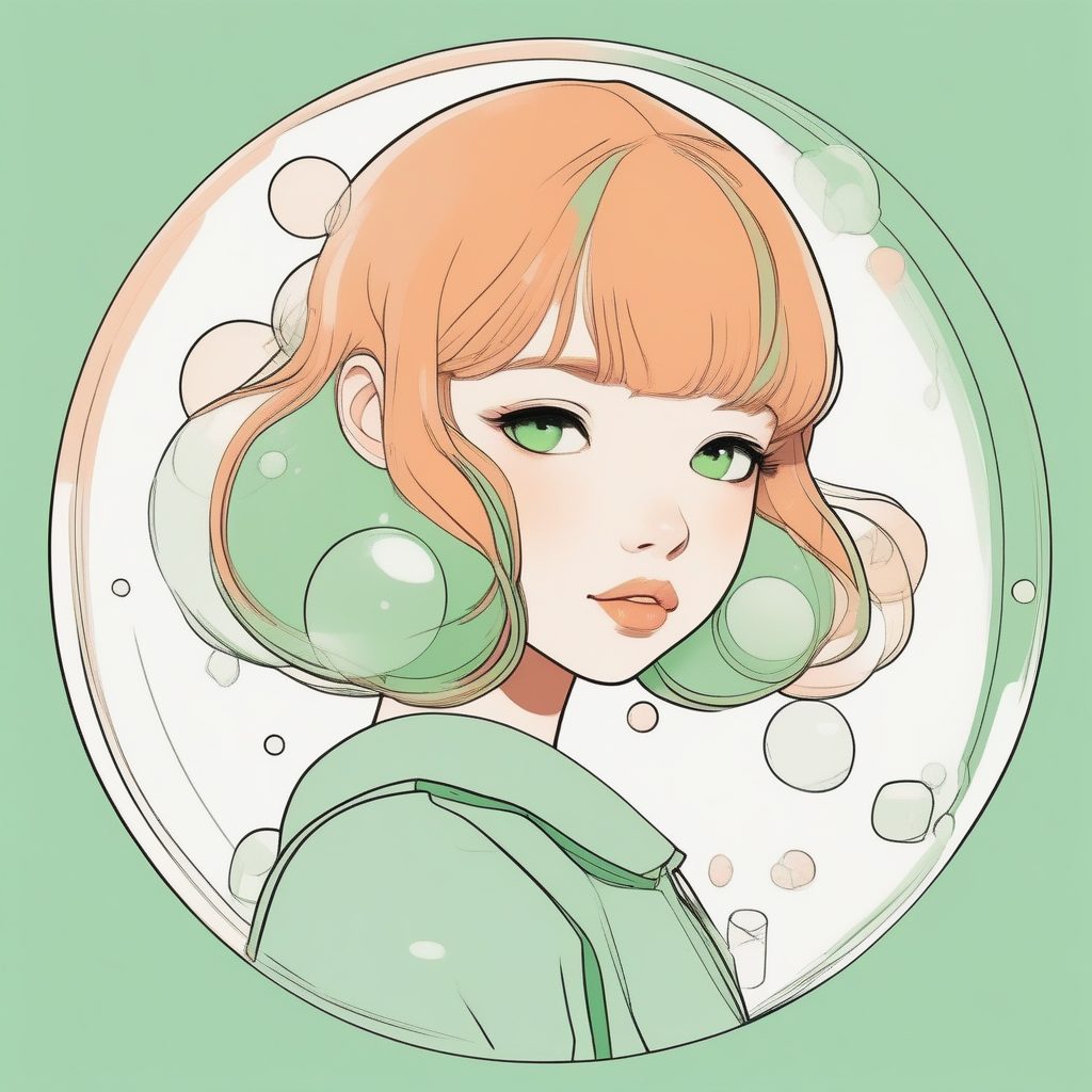 创意构图技巧:如何用一个巨大悬浮气泡打破极简画面的沉闷感?