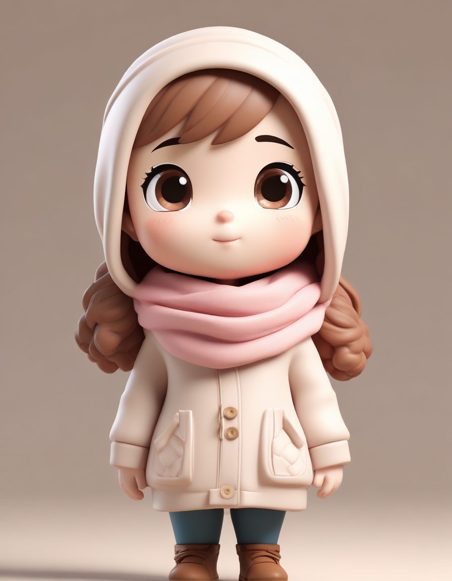 💨 吹气暖手！呵气成霜的微缩Q版