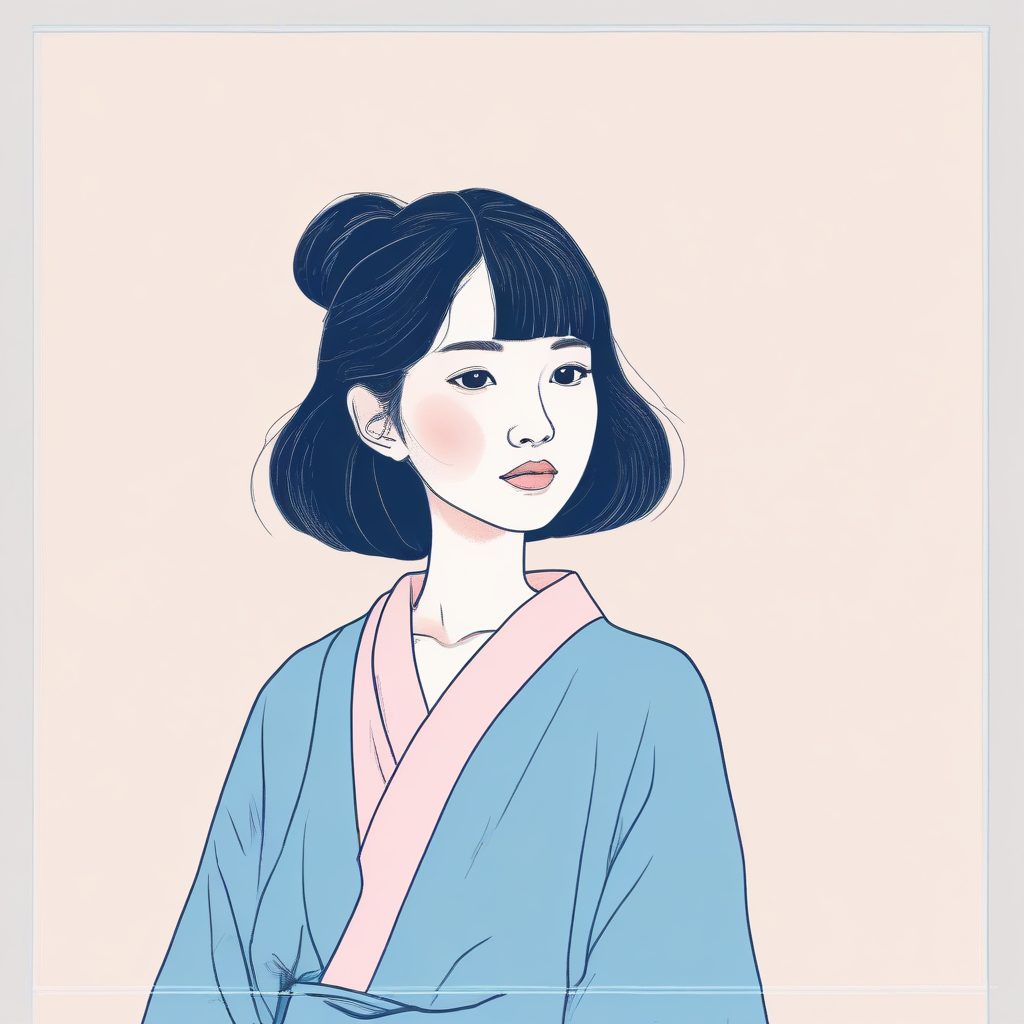 纯色背景美学:如何用AI生成干净利落的日系软萌线稿