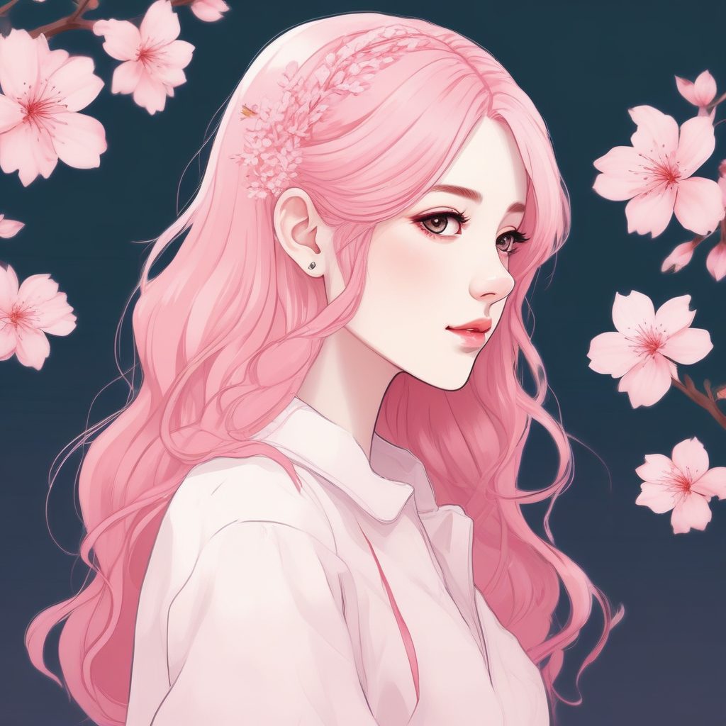 🎀 纯欲天花板!甜系马卡龙配色极简风动漫头像,治愈系壁纸分享