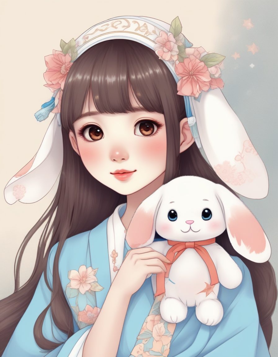 Cinnamoroll大耳狗:可爱IP联名AI绘画少女肖像教程