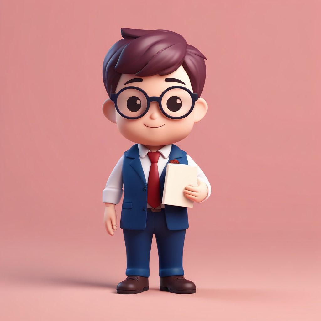 🎓大学教授Q版黏土手办！戴眼镜拿文凭，专业知识付费博主头像