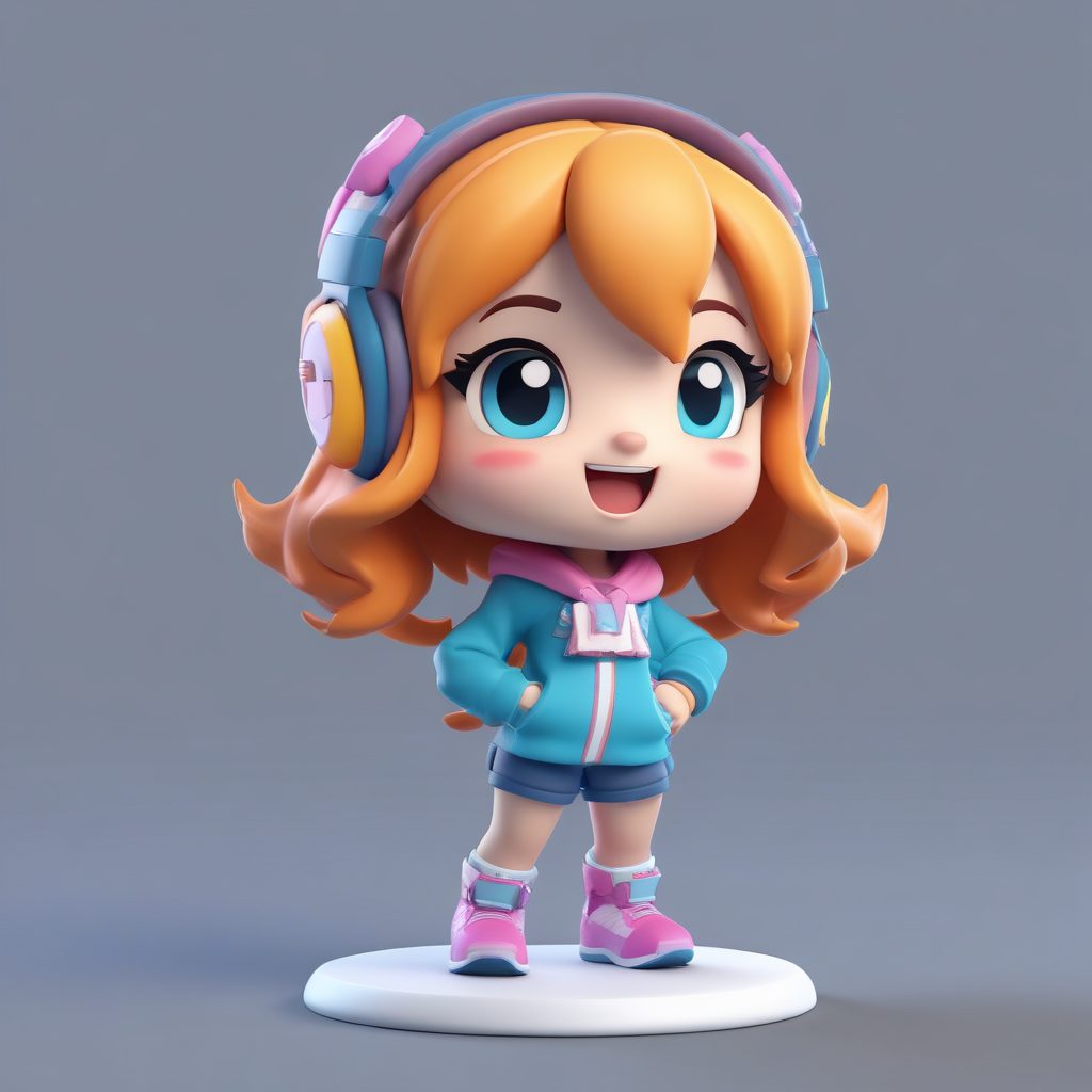 电竞Q版冠军:AI 绘画生成胜利后欢呼的霸气表情包