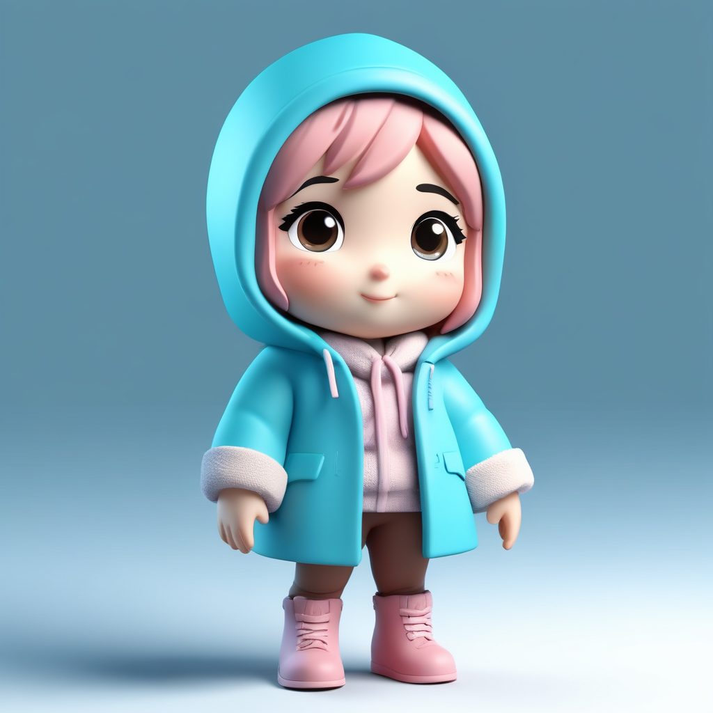 叠穿抗冻术: Q版多层穿搭女孩的可爱抱怨(高细节)