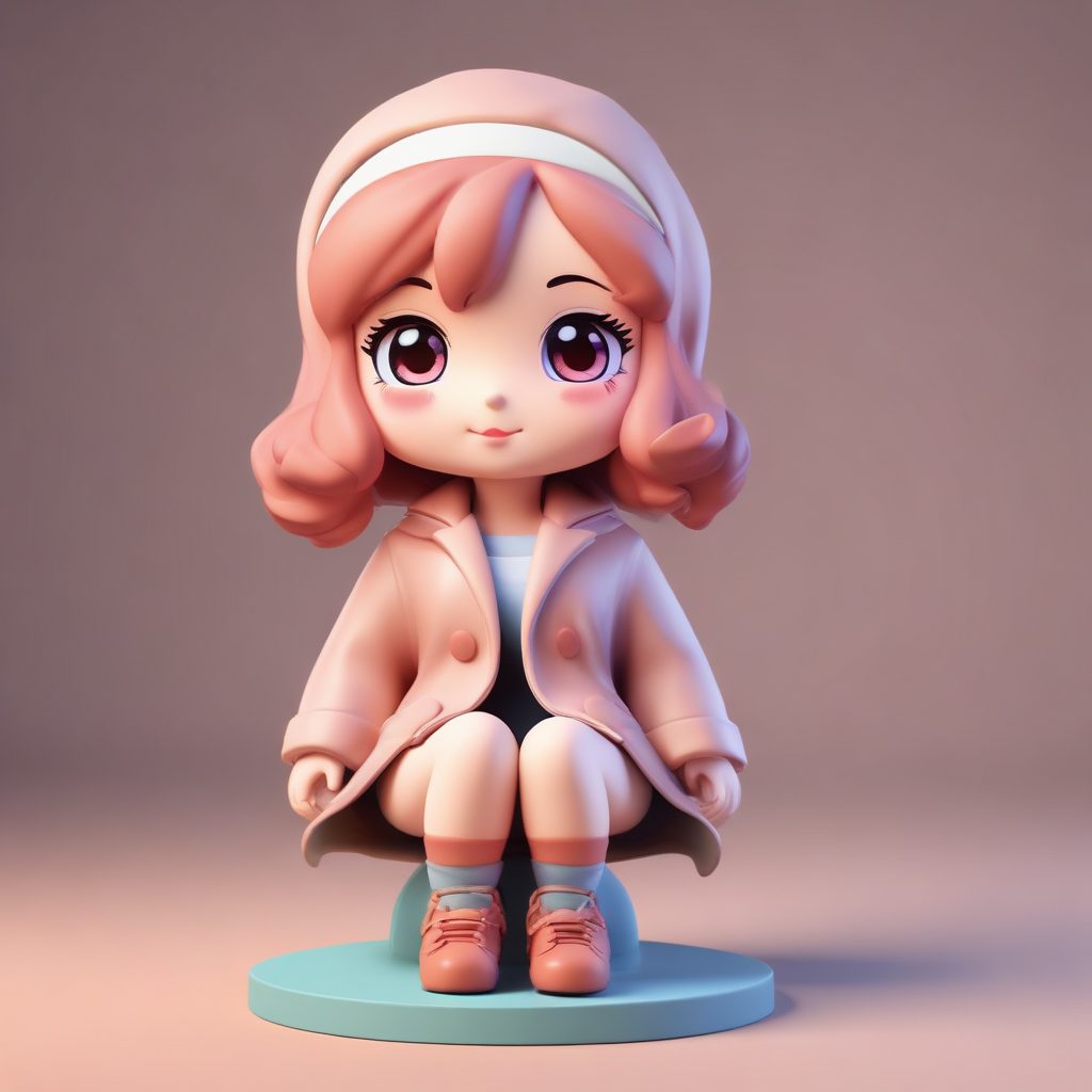 冬季街拍：长款羊毛大衣与长筒袜的Q版优雅穿搭教程