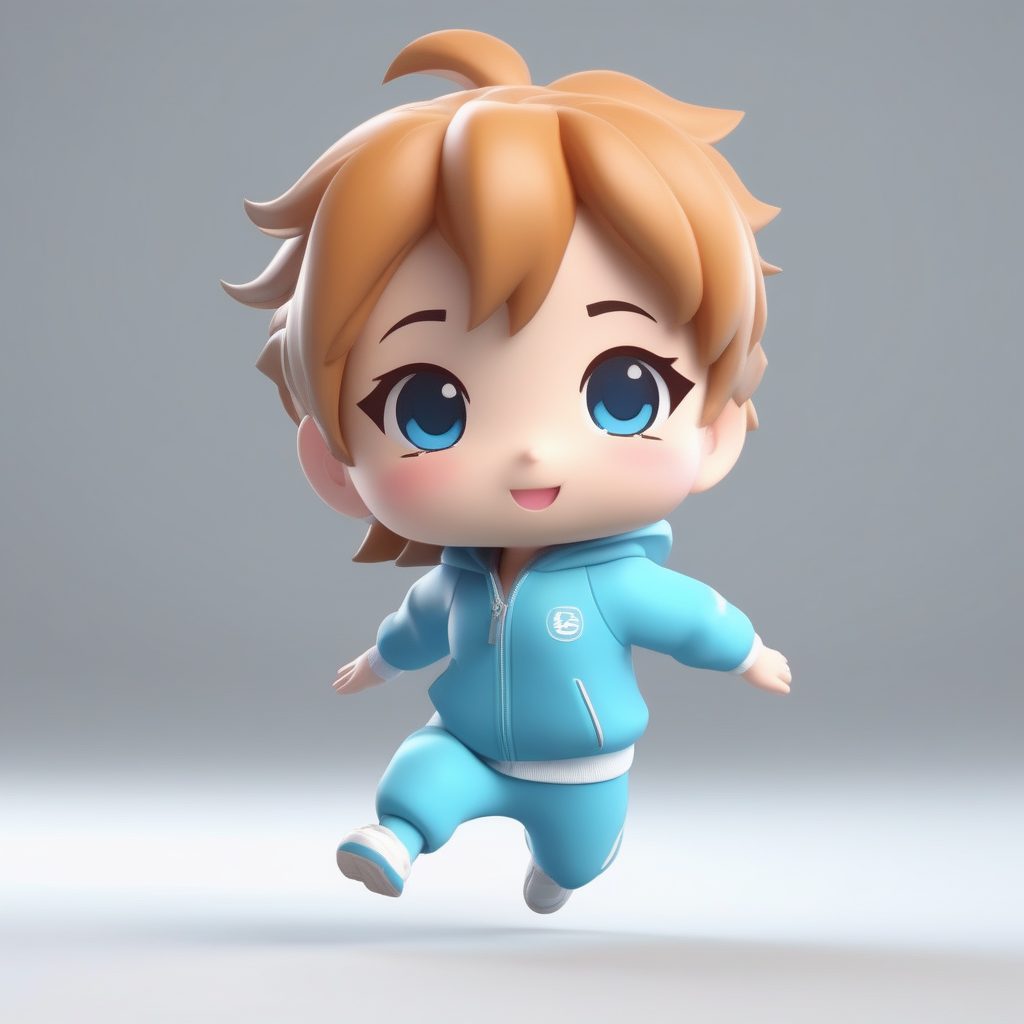 独家秘籍:Q版体育女教师全身动态姿势AI生成技巧(粘土盲盒风)