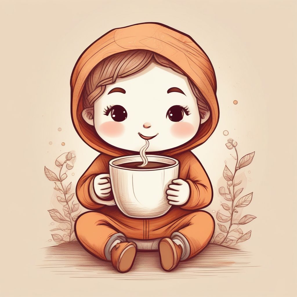 ☕️下午茶时间!Q版人物头像:沉浸在咖啡香中的治愈瞬间