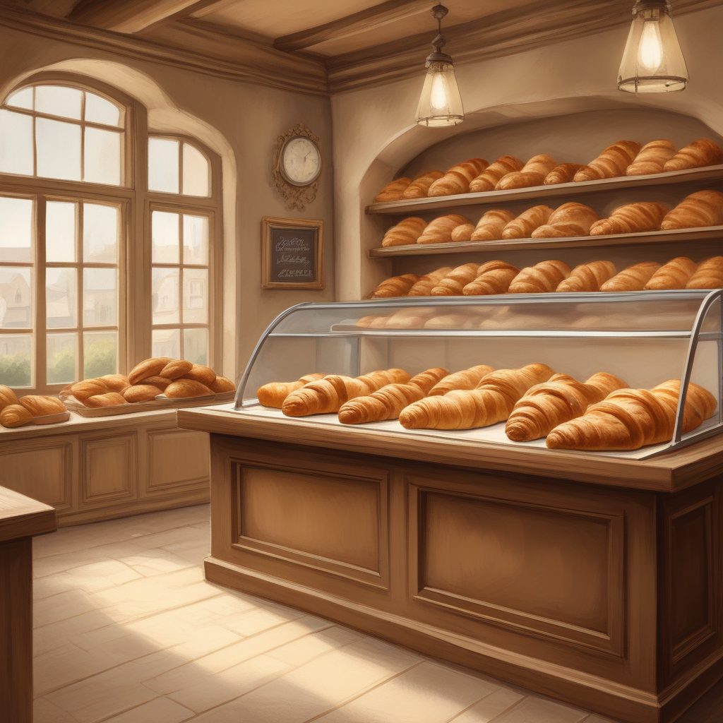 🍞法式面包店!彩色铅笔手绘美食,精致感爆棚!