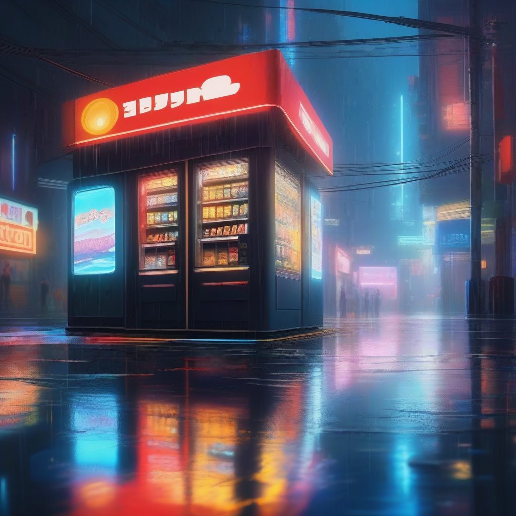 氛围感爆棚：新海诚雨夜街道霓虹反射动漫风AI生成教程