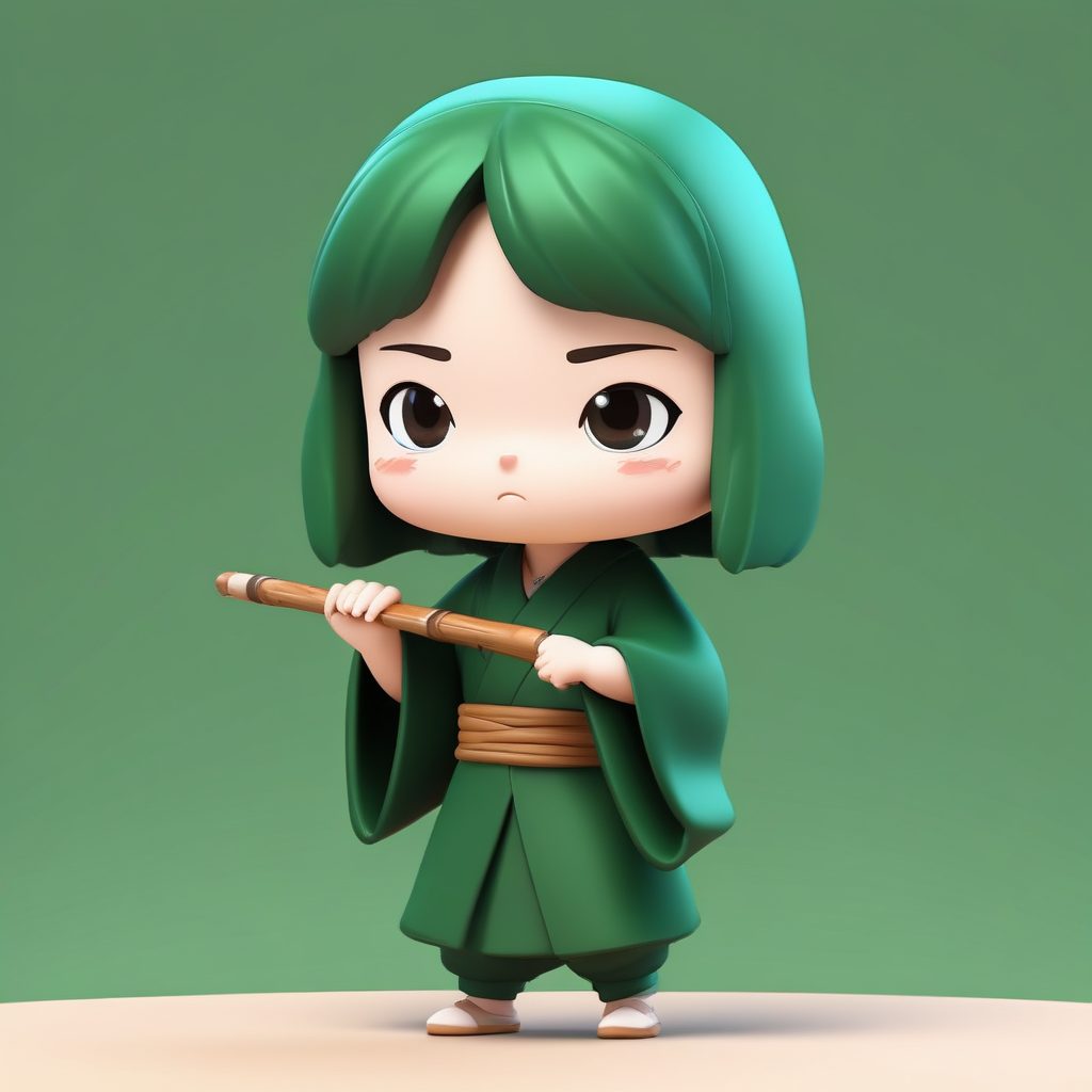 风雅十足！【Q版古风笛子乐师】头像，氛围感满分！